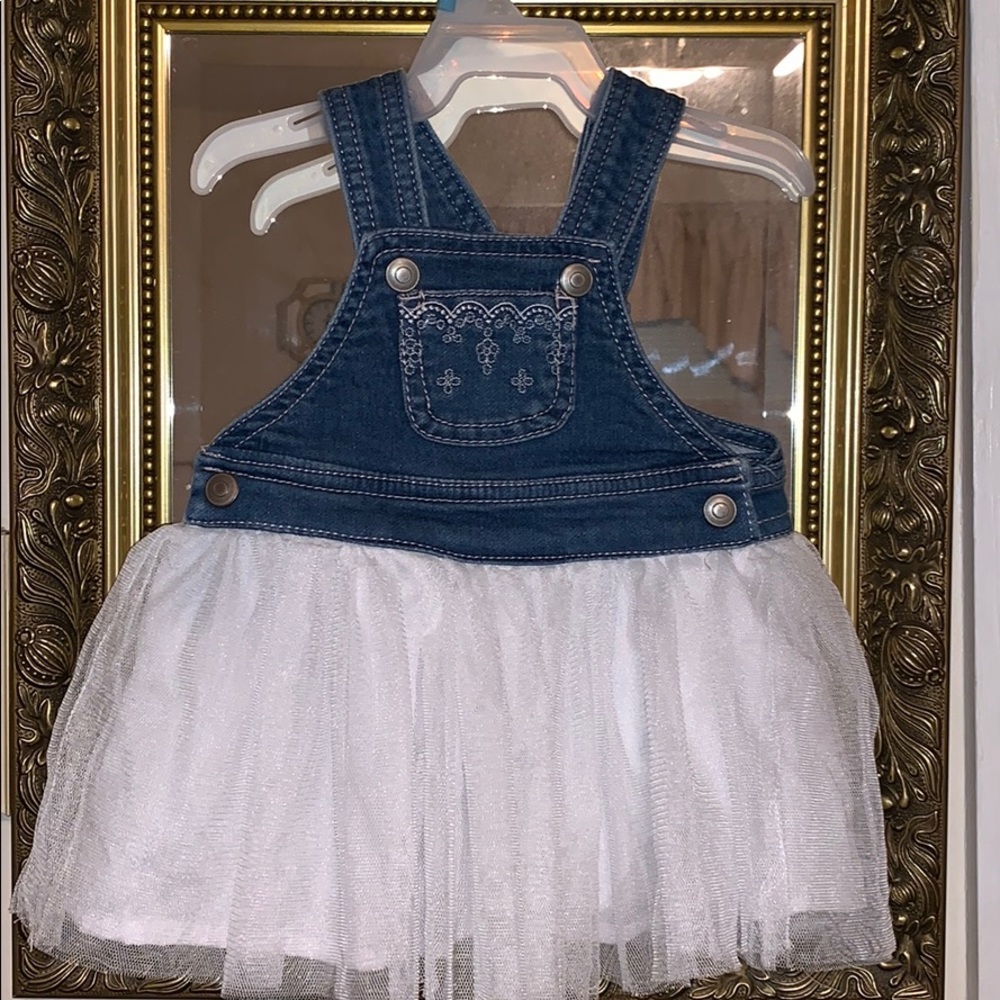 Overall Jean Dress